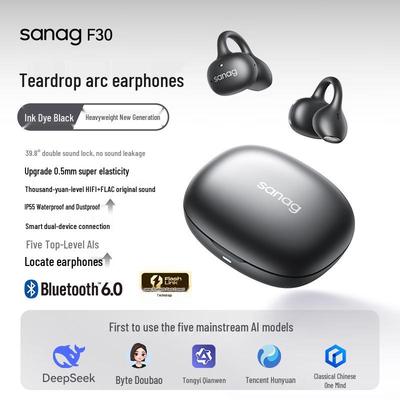 SANAG F30 Ear Clip Bluetooth Headphones