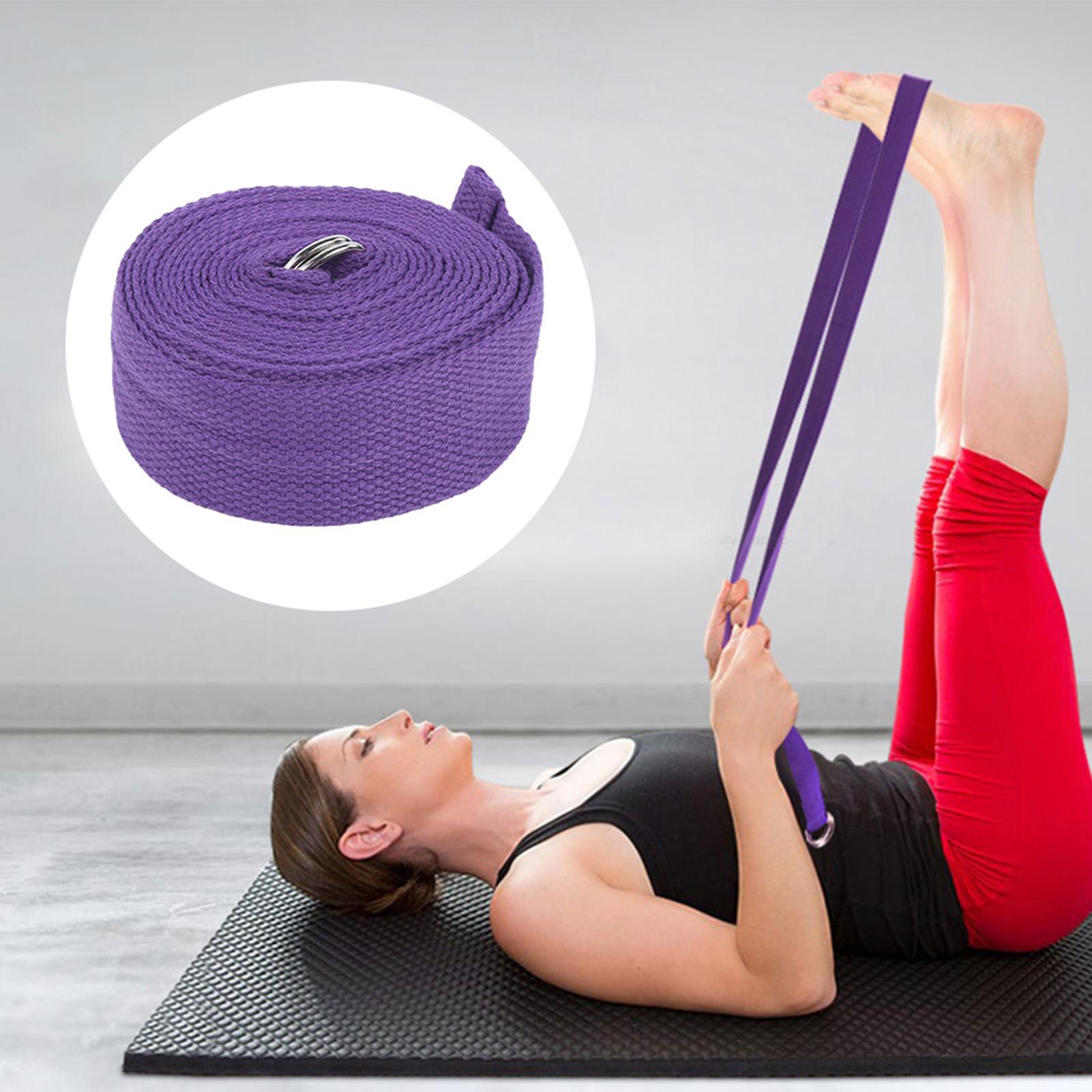 Yoga Practicing Stretching Belt Fitness Elasticity Assist Equipment Anti Humpback Stretch Straps