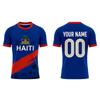 Customizable Soccer Jersey Shirt with Print Short Sleeve Breathable Athletic Top for Sports Training and Events