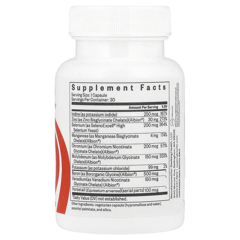 Trace Minerals Complex II, 30 Capsules