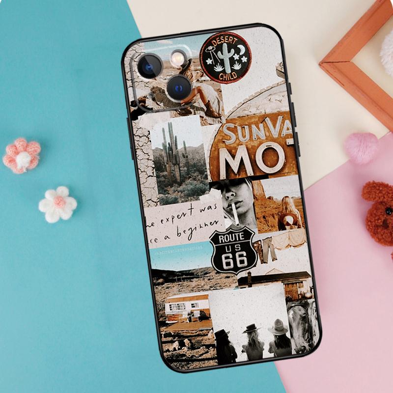 Cowboy Cowgirl Howdy Western Boho Phone Case For iPhone 14 13 12 Mini 11 Pro Max SE 2020 6 7 8 Plus X XS Max XR Cover Shell