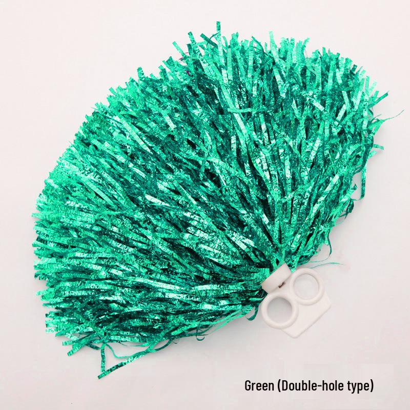 """6.1""" İnce Dişli Lazer Tarzı Ponponlar (Cheerleading & Cimnastik için) - Buzlu