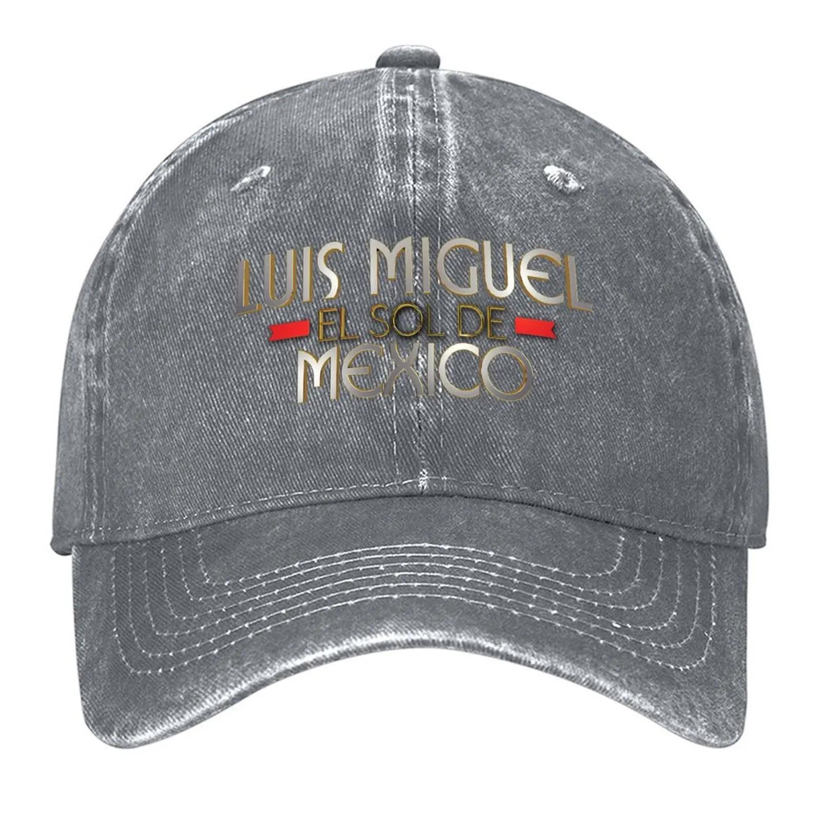 New Luis Miguel El Sol De Mexico Baseball Cap Christmas Hat Golf Cap designer cap custom caps Hats Women Unisexs