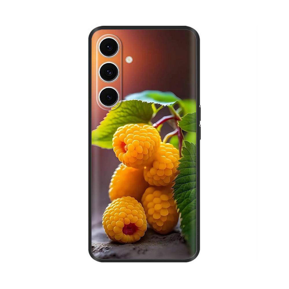 For Samsung Galaxy S24 FE Case Soft Black Silicone TPU Coque for Galaxy S24 Plus S24+ S24FE 5G Phone Cover Capa S 24 FE Shell