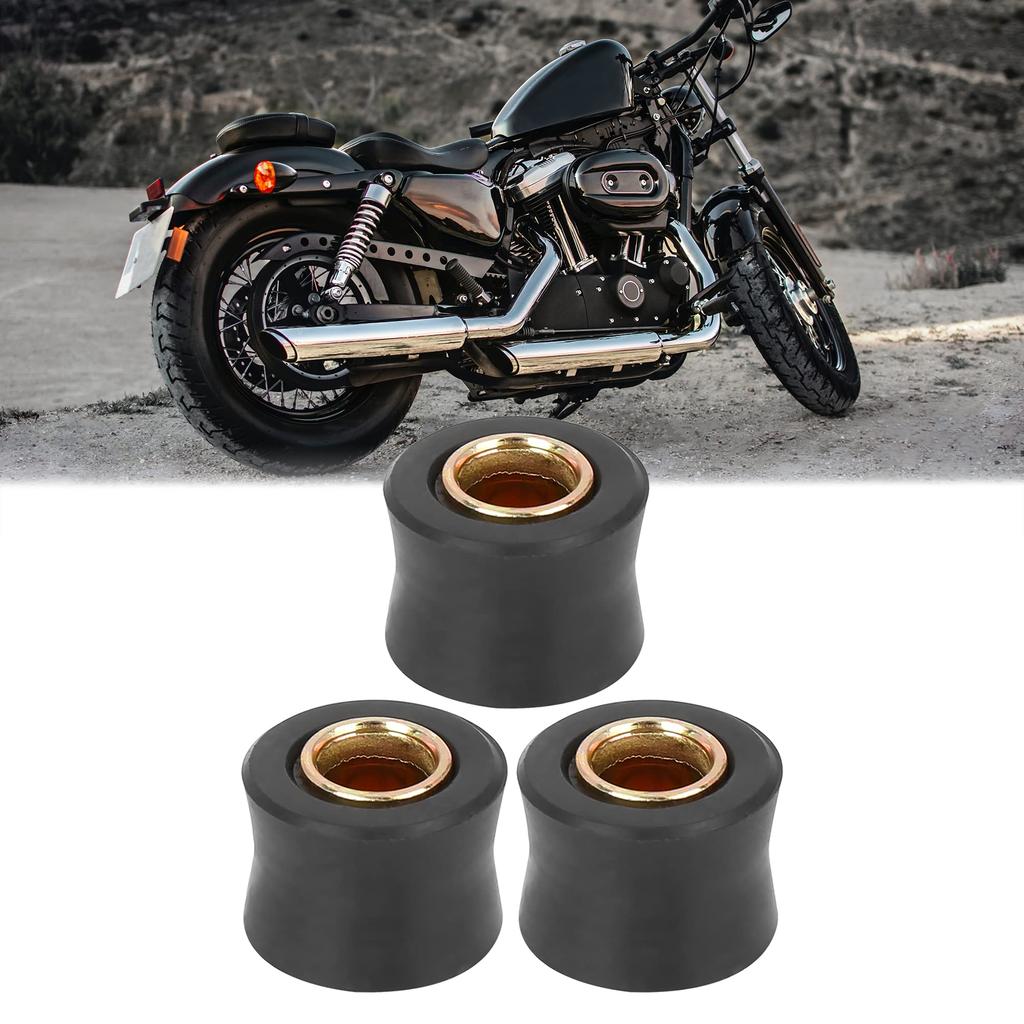 F FIERCE CYCLE Shock Reduction Cushion, Shock Bush, Inner Diameter 0.4 Inch (10 Mm),