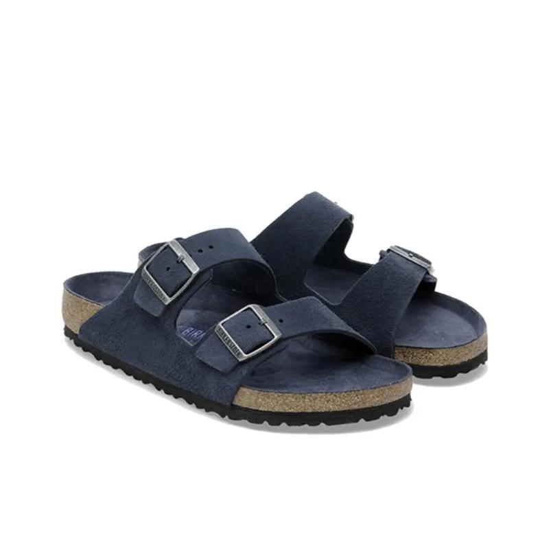 Birkenstock Arizona Unisex Retro Comfort Sandals Blue Regular Wide Fit 1030849 41