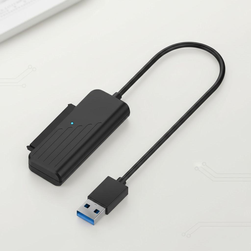 

STONEGO USB 3.0/Type C to SATA Hard Drive Converter Cable with UASP Adapter Compatible for Windows Linux Mac Android