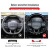 Lynk & Co 03 Steering Wheel Cover: Carbon Fiber Special Grip, Fits Models 01-09