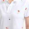 Polo Ralph Lauren SS22 Floral Pattern Mesh Polo Dress Women Dresses White WMPODRSNFA20309-100
