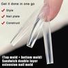 Sandwich Dual Nagelformen 240 Stück 15 Größen Extensions-Dualformen Sarg Mandel Nagelformen Oberform Unterform
