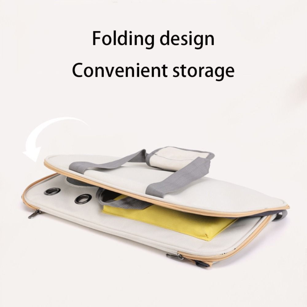 Adjustable Cat Outdoor Bag Breathable Pet Shoulder Bag Multi-Functional Pet Handbag  Shopping