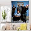 Rock Band LLinkin Cool PPark Hanging Bohemian Tapestry Hanging Tarot Hippie Wall Rugs Dorm Japanese Tapestry