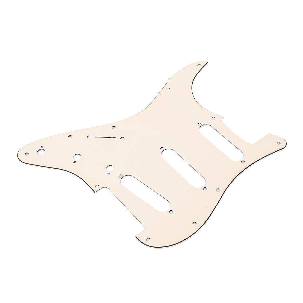 Electric Guitar Pickguard Scratch Resistant Decorative PVC Guitar Pick Guard for Fender 62 Strat