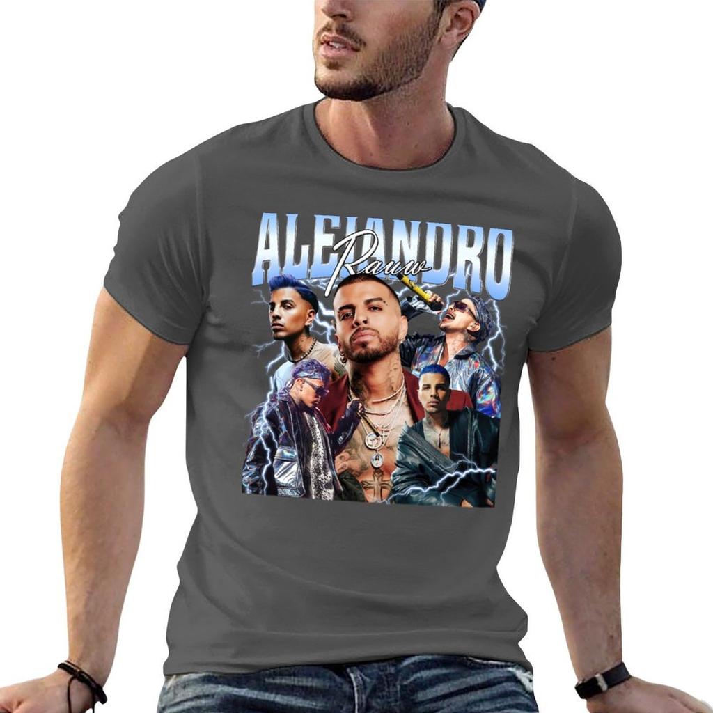 Rauw Alejandro Vintage TShirt Stain Resistant Casual Tee