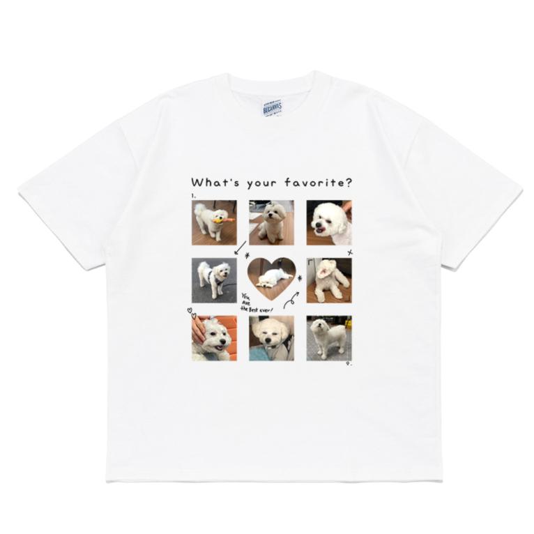 Cute Dog Matching Couple TShirt Tops Kawaii Aesthetic Dog Photo TShirt Cute Puppy Print Casual Short Sleeve Tee for Girls Boys S