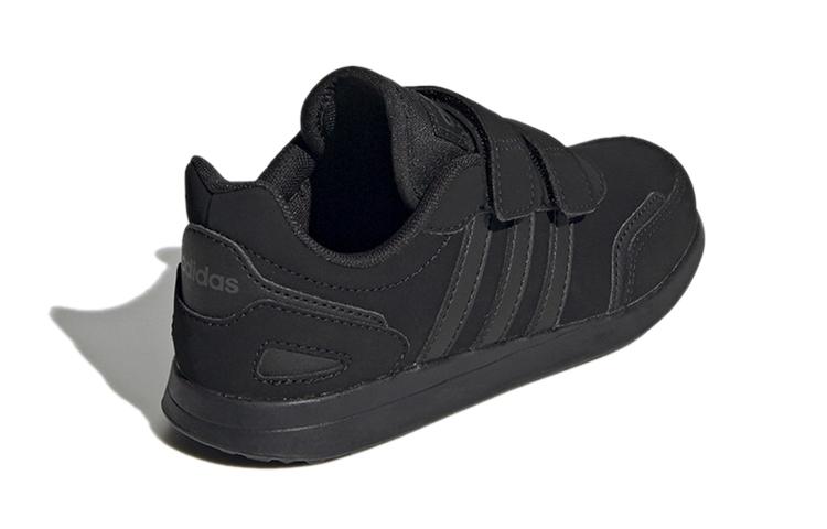 adidas Neo Vs Switch Abrasion Resistant Low Top Kids' Running Shoes Black Children Aged 3 7 Years Old FW9308