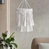 1PC Handmade Nordic Macrame Lamp Shade Natural Fiber Cord Chandelier Shade 75x30cm