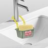 Kitchen Sink Strainer Sink Food Strainer Basket For Kitchen Faucet-Mounted Space-Saving Dishcloth Holder For Washing Vegetables