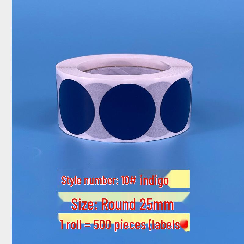 Цветные круглые самоклеящиеся наклейки для маркировки и граффити для конвертов, 2,5 см