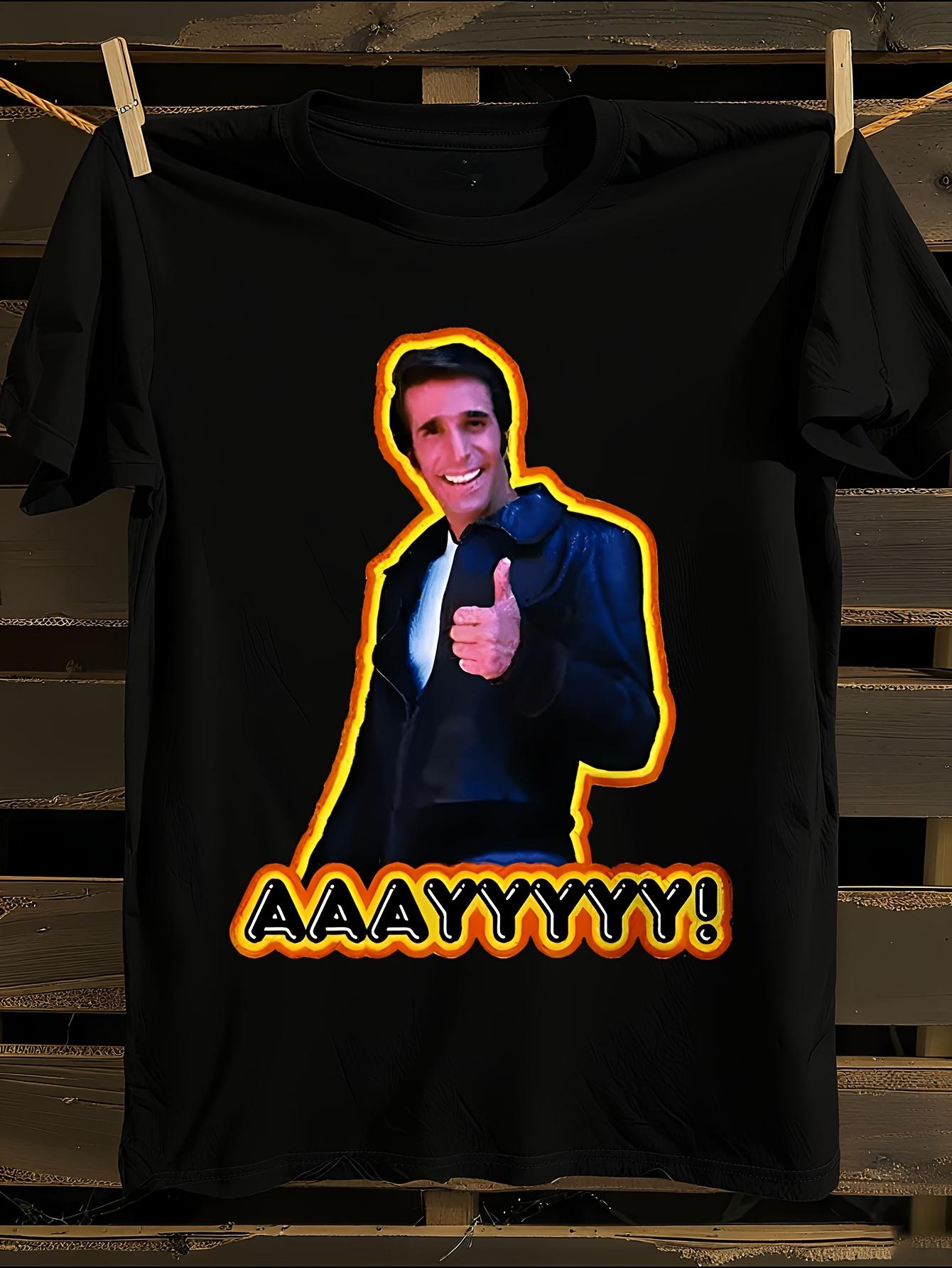 Happy Days Fonzie Graphic Tshirt S