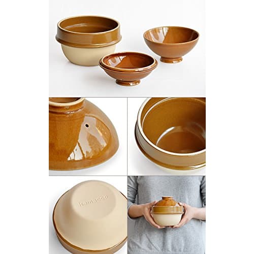 Kamacco Mashiko Small Earthenware Pot with Candy Glaze / 1 Cup Capacity