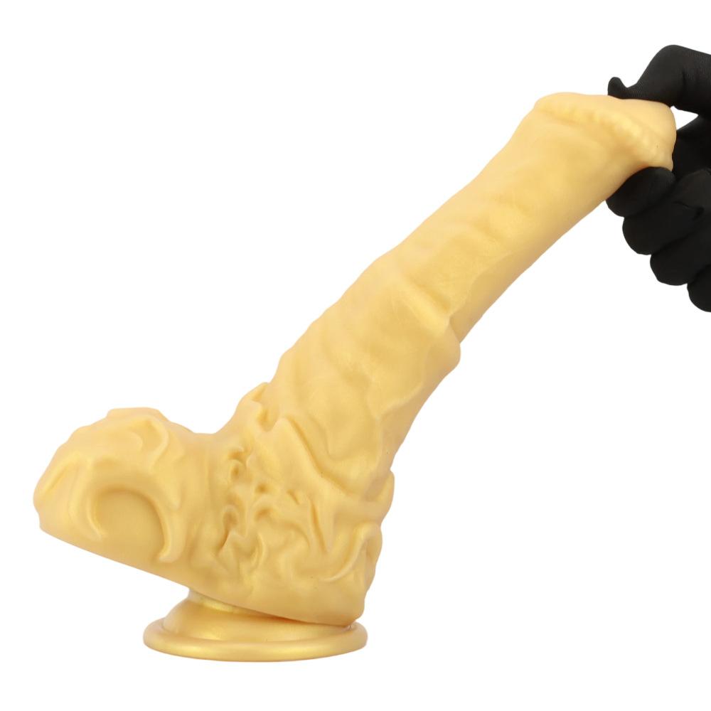 Giant Anal Plug - Super Size Butt Expansion Trainer, Lifelike Silicone Anal Sex Toy for Women with Safe Flared Base