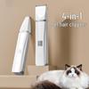 Pet Grooming Electric Clipper: Cat & Dog Shaver, Nail Grinder, Hair Trimmer