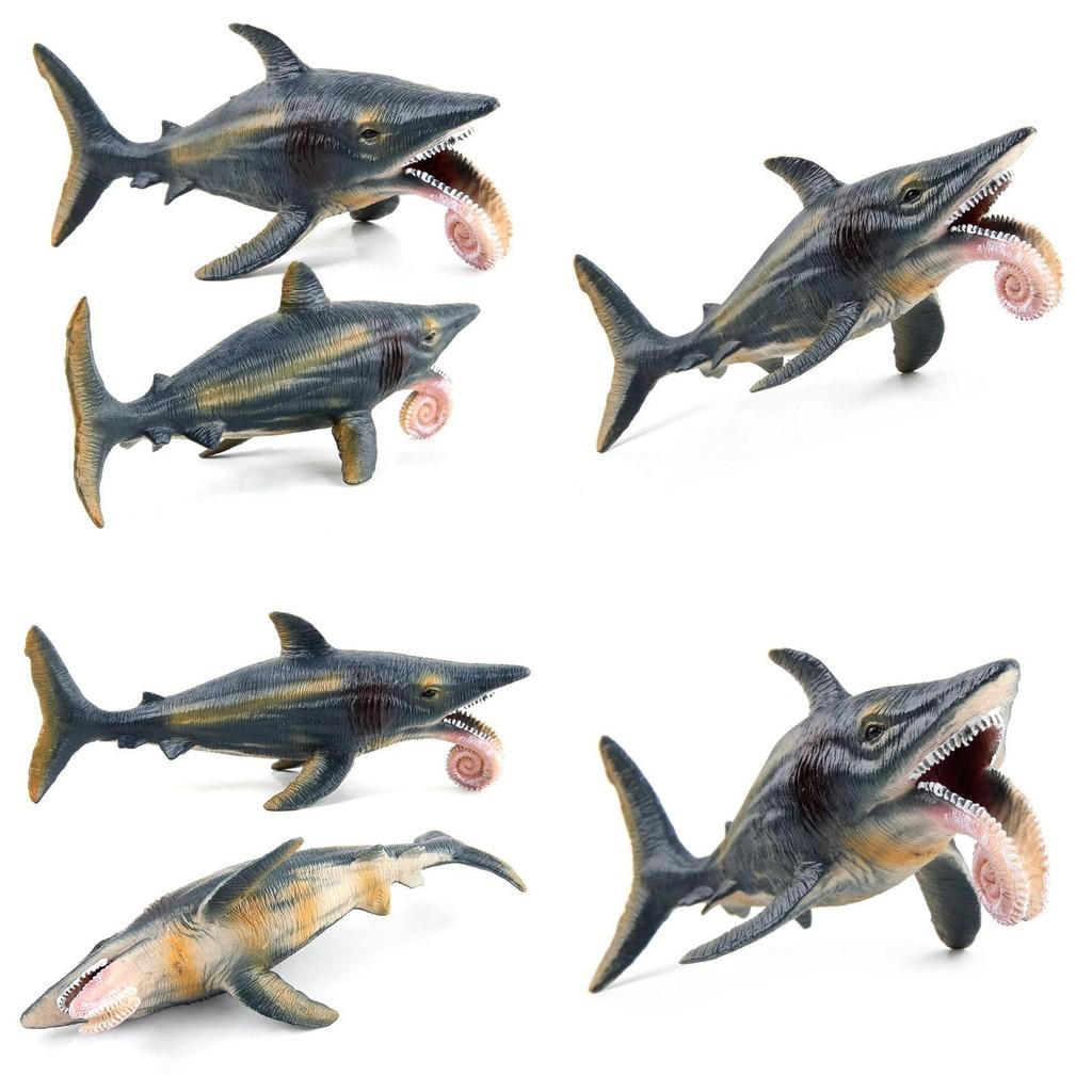 Dinosaur Marine Helicoprion Model For Kids Educational Pvc Realistic Toy
