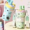 650ML Vacuum Cup Ceramic Inner Liner Thermos Cup Kid Gift Insulation Cup  Office