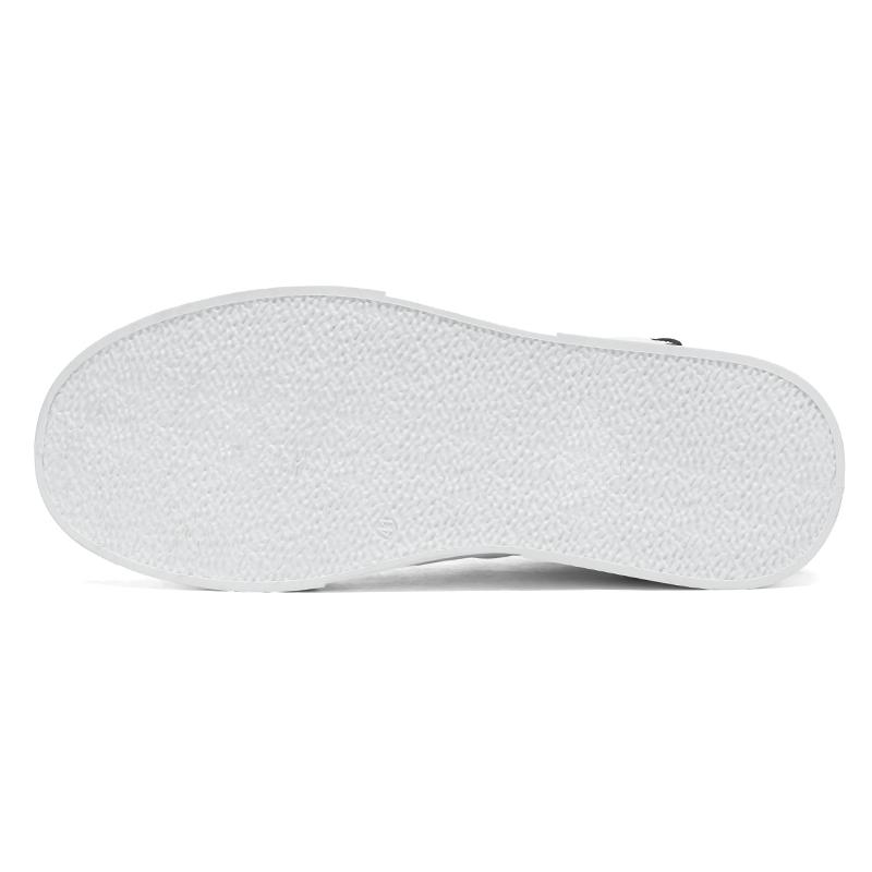 Jungen Skateboardschuhe Weiß Lässig Bequem Sportschuhe Neu Leicht und Dicksohlige Walking Herren Tennisschuhe