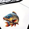 Colorful Waterproof Koi Fish Car Stickers Vinyl