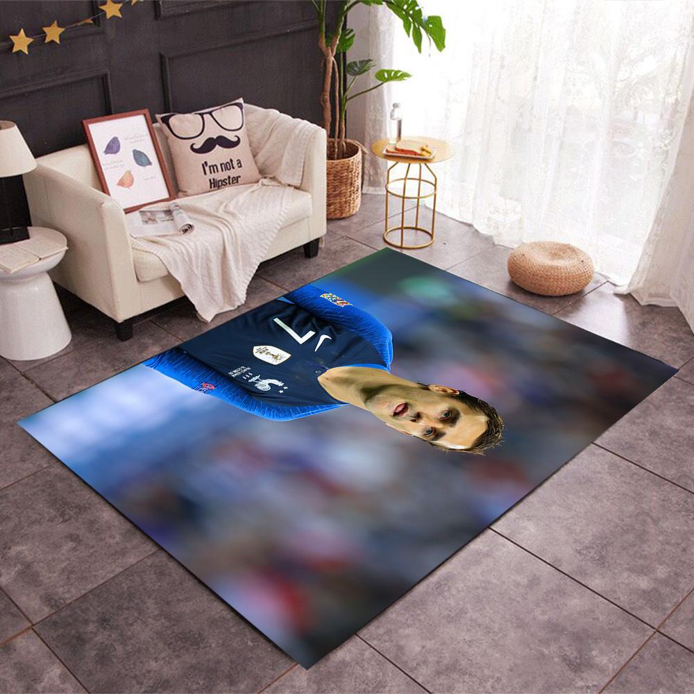 Atletico Madrid's Player Action Carpet Perfect for Decorate room Outdoor Hallway Bedrooms Anti-slip Rug Decorate Offices Best for Christmas