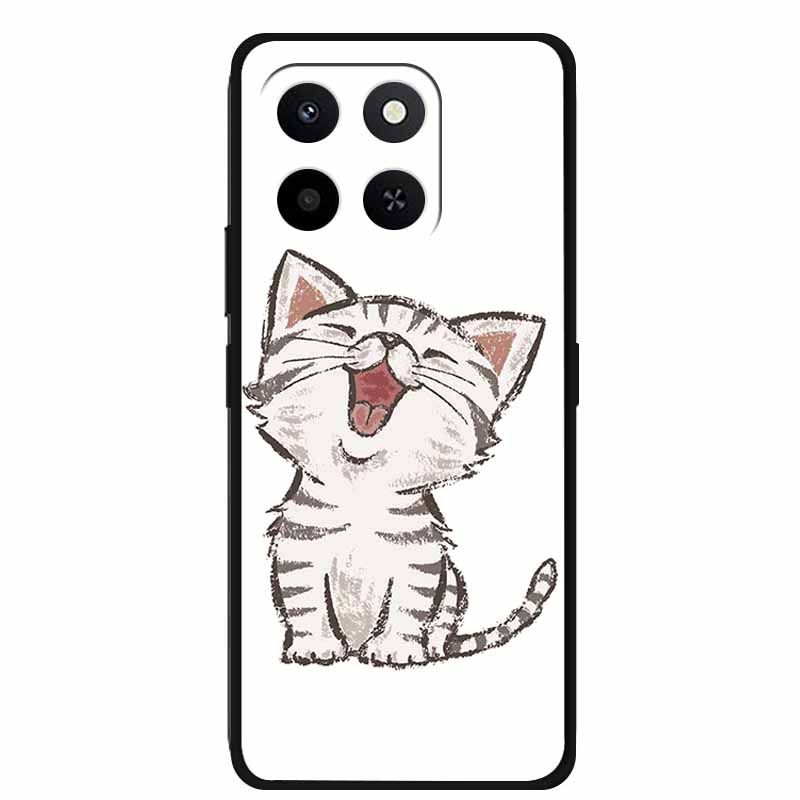 

Для Honor 400 Умный Чехол Coque Крутой Животное Волк Мягкая Черная Силиконовая Задняя Крышка Для Honor Play 10T 5G Чехол 10 T Ударопрочный Funda Honor Play 10T
