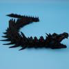 3D Printed Movable Snake Bones, Animal Bones Toys, Home, Room, Car Decoration, Desktop Ornaments, Joints Can Move, Cool 3D Printed Snake Bones Toys