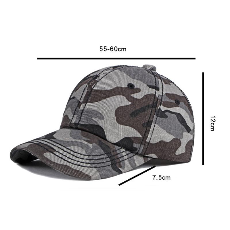 Bărbați, femei, șapcă din bumbac, camuflaj, alpinism, călătorie, protecție solară, pălărie de soare, șapcă sport de baseball