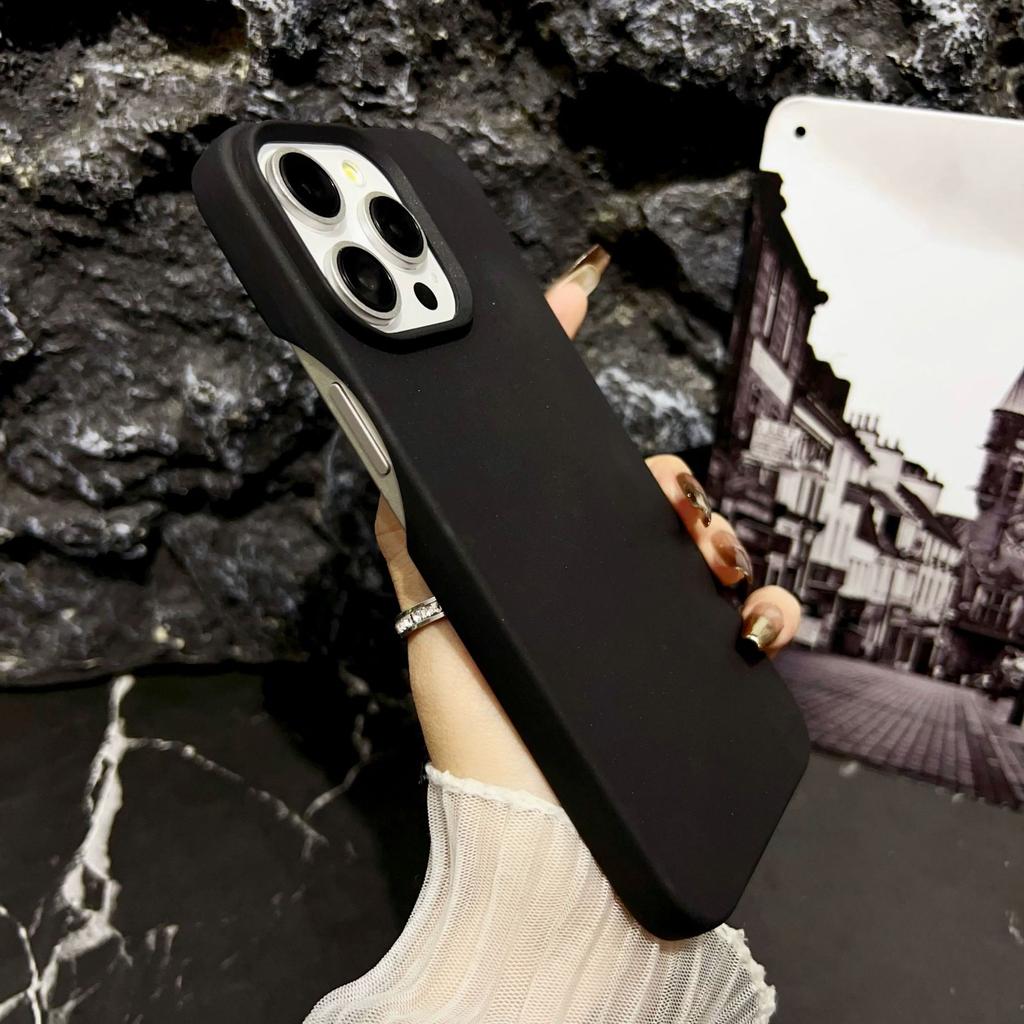 Skin Matte Large Opening Mobile Phone Case Is Suitable for Apple 15PROMAX Creative 14/13 Soft Case 12 Trend 11