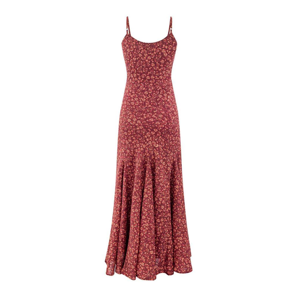 Spring 2026 French Retro Floral Sling Dress