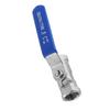 Female To Female Thread Ball Valve Stainless Steel 304 Handle Switch (1"BSP)