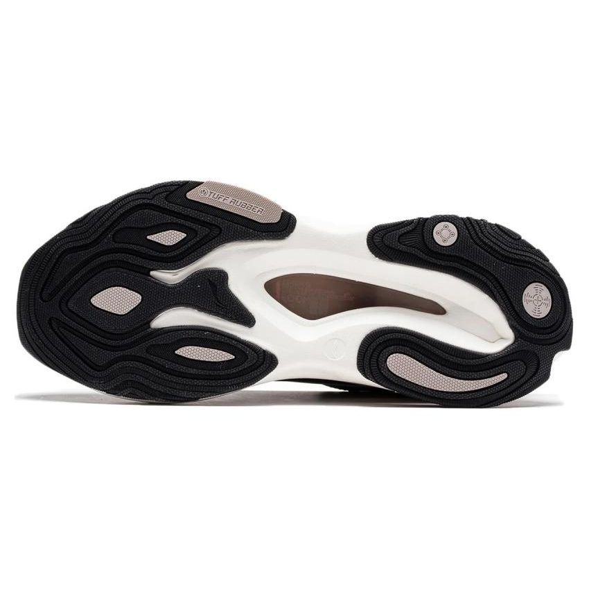 Li Ning Beyond Infinity Fabric TPU Shock Absorbing Non-Slip Wear-Resistant Lightweight Low-Top Casual Shoes Men Casual Shoes Black Gray AZGS053-2