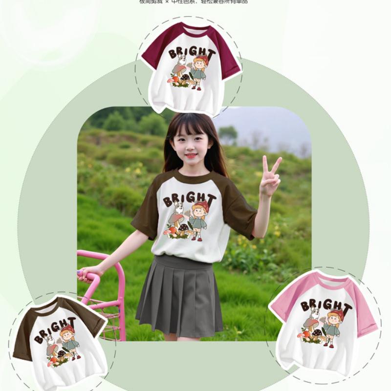 Mädchen Faltenröcke 2025 Frühling und Herbst Kinder Jk Röcke