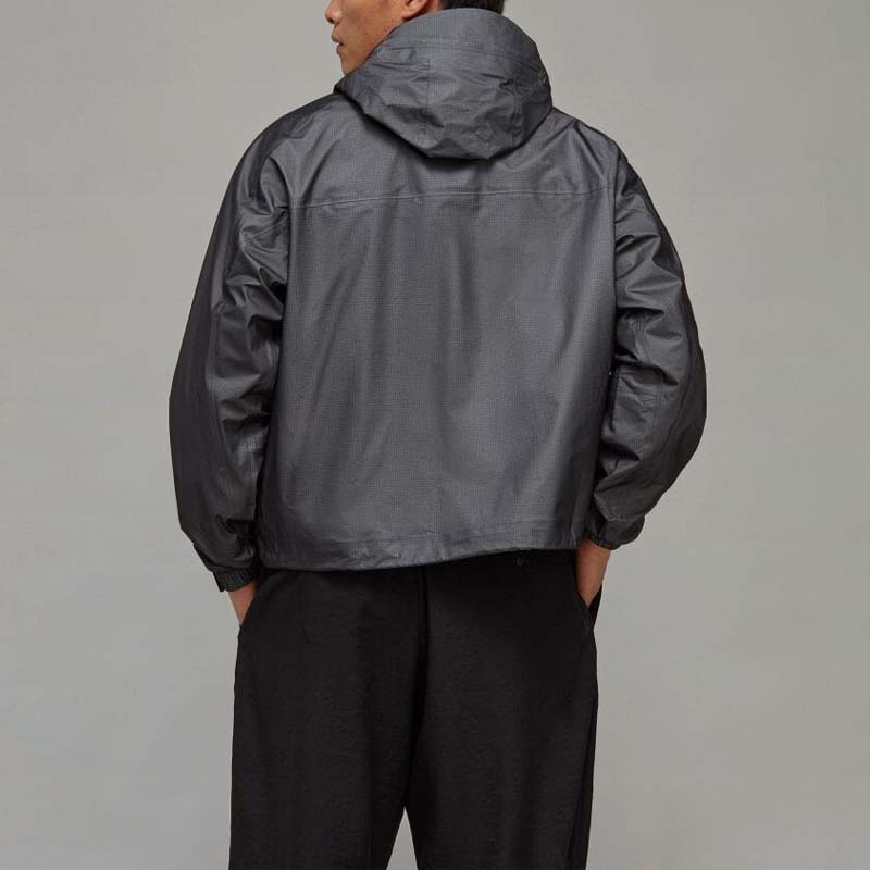 Y-3 Jackets Unisex Black Hooded Moderate Other IA2982