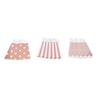 36PCS Popcorn Boxes Paper Large Capacity Top Opening Lightweight Portable Popcorn CupsRose Gold