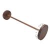 Necklace Organizer Rack Solid Wood Display Storage Desktop Jewelry Holder Stand Hanging Prop with Hook