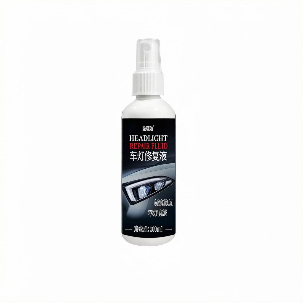 Kit di Restauro Fari Auto Fluido Riparatore Spray Detergente Lenti Rimuove Ossidazione Gialla Graffi Lucidatura Fai da Te Rinnovamento Luci Auto