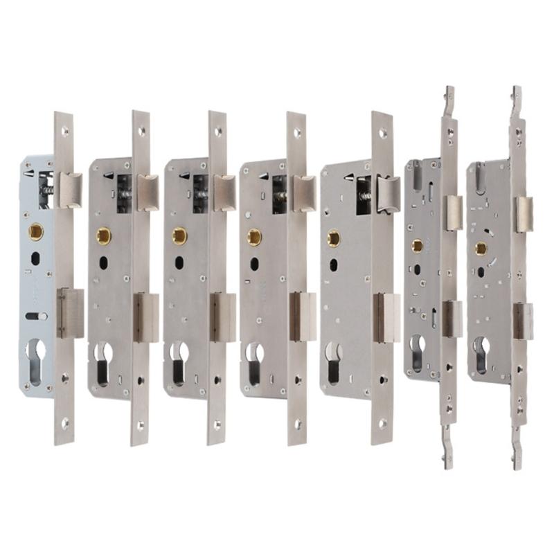 Narrow Security Mortise Door Lock Case Stainless Steels Narrow Lock Body 8520/8525/8530/8535 Aluminum Door Lock