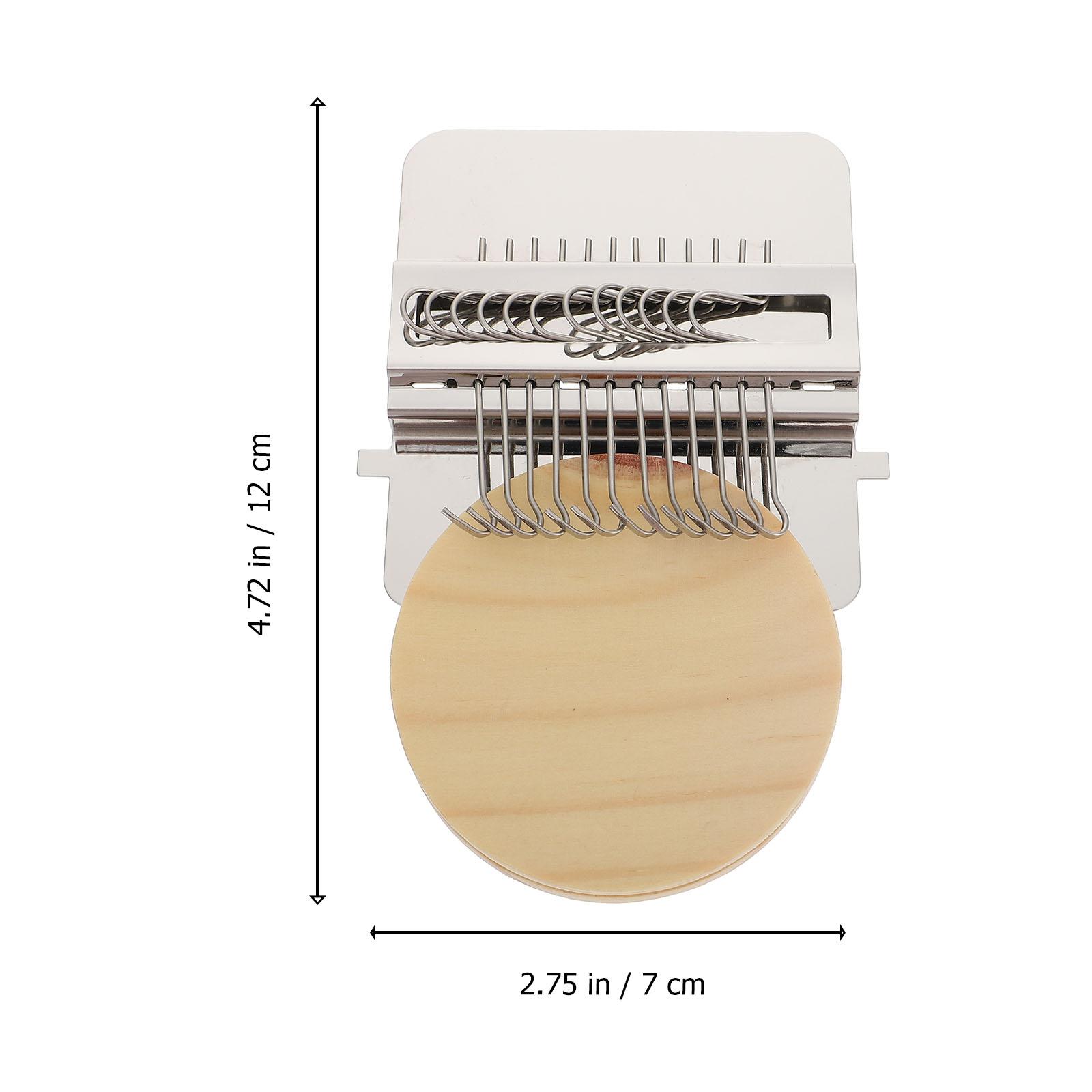 1 set 1 Set Wooden Loom Mini Knitting Machine For Clothing Mending Jeans Tapestry Craft Weaving Loom Tools Weaving Tool