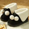 Winter warm cotton shoes velvet children's short boots girls snow boots
