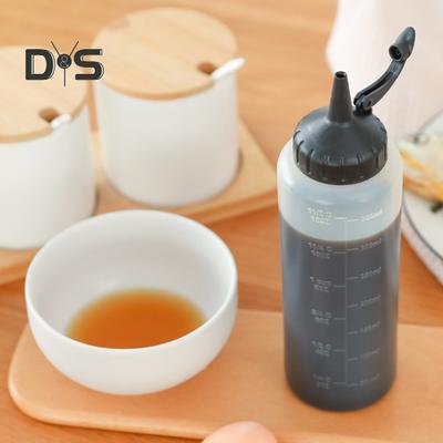 Mehrzweck-Sauce-Flasche aus Kunststoff, BPA-frei, praktische, gut verschließende Ketchup-Flasche