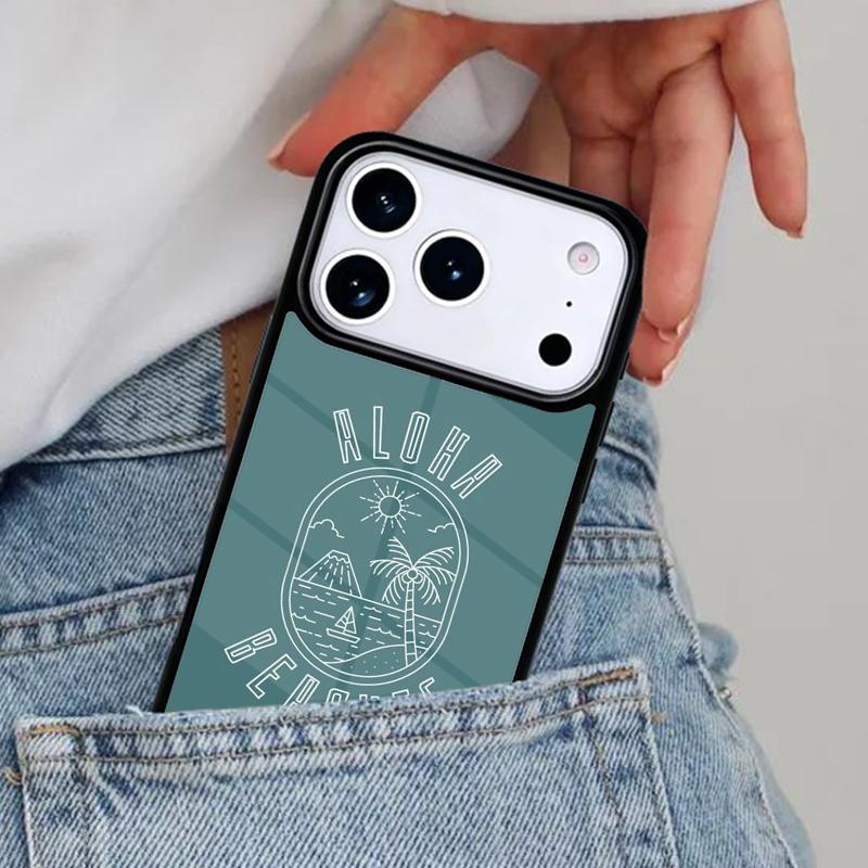 Hello Hawaii Aloha Beaches Phone Case for iPhone 16e 15 14 13 12 17 Pro Max Plus Air 17pro Cover Coque