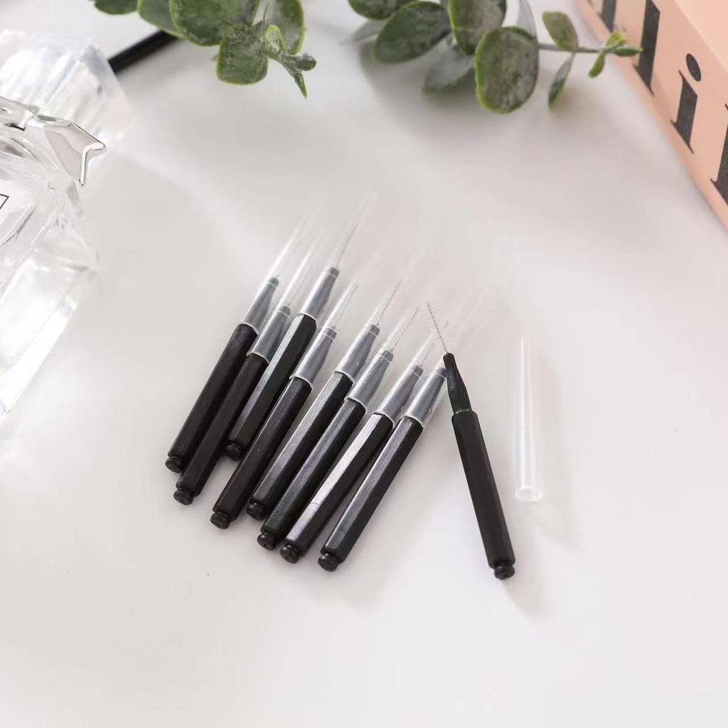Soft Bristle Pencil-Type Interdental Brush for Cleaning Tooth Gaps and Gum Care